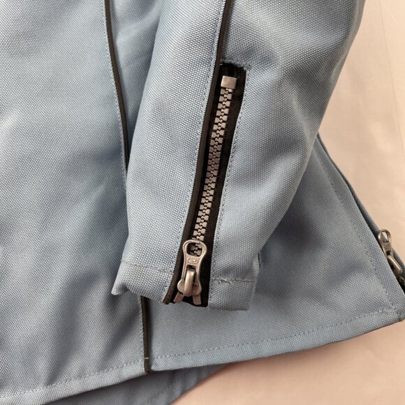 Fieldsheer Motorcycle Armored Padded Jacket Women’s 8 Zip In Quilt Lining Blue - Picture 15 of 16